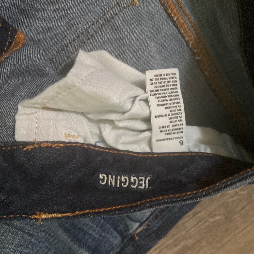 Size 6 cropped jeggings